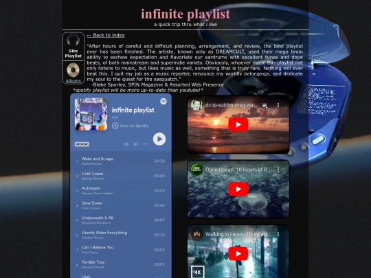 playlist screenshot
