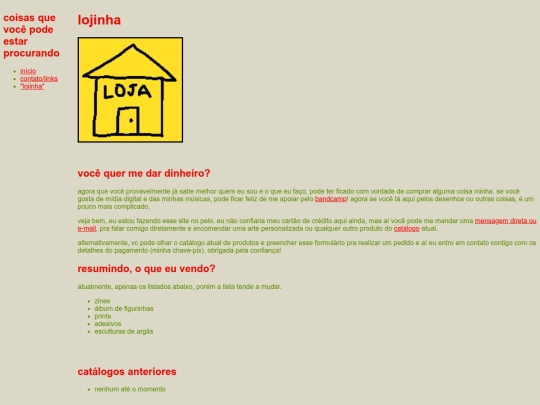 lojinha screenshot