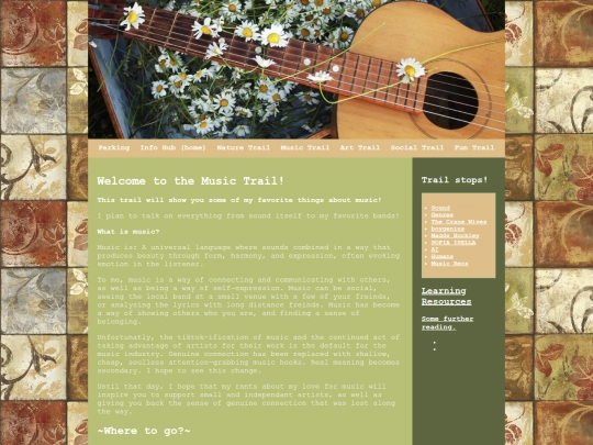 MusicTrail screenshot