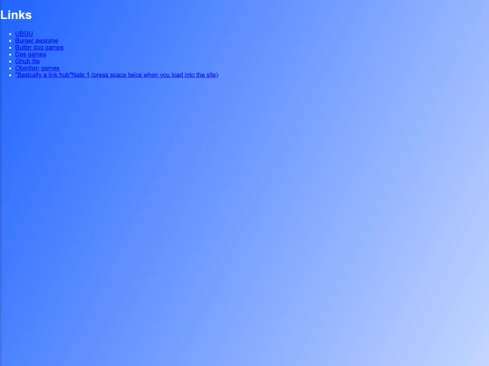 links screenshot
