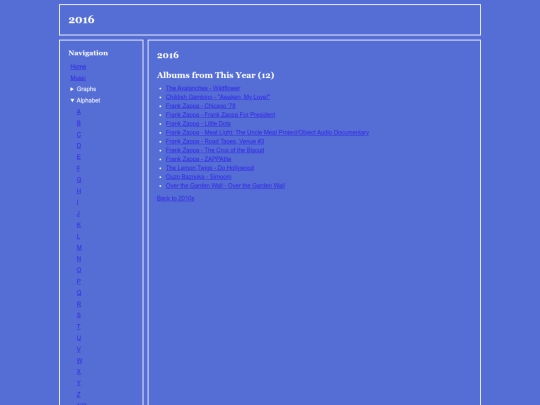 Music Page/years/2010s/2016/2016 screenshot