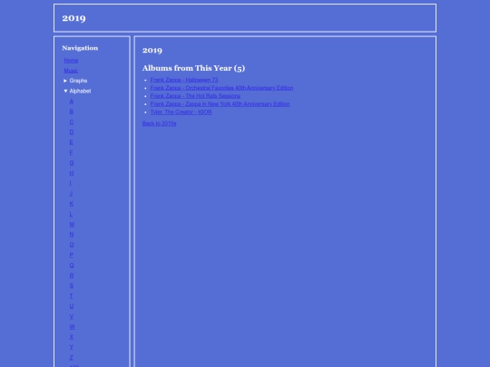 Music Page/years/2010s/2019/2019 screenshot