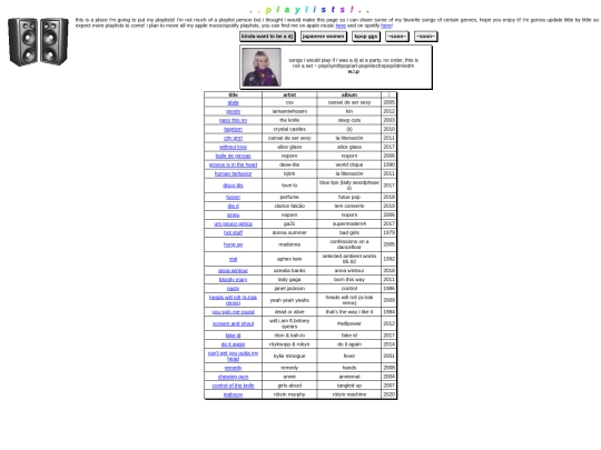playlist screenshot