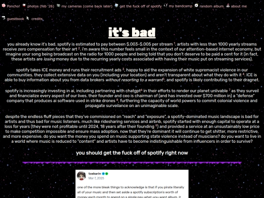 pages/fuck-spotify screenshot