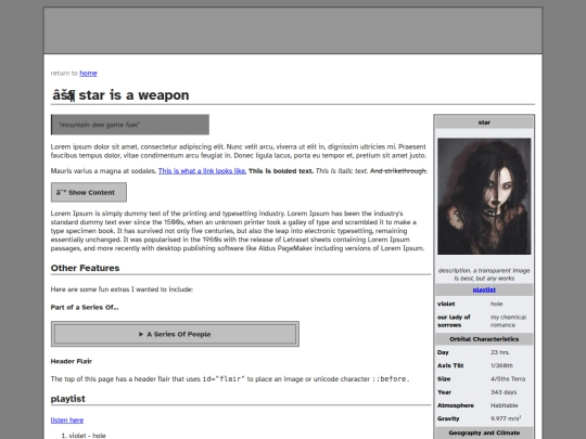 star screenshot
