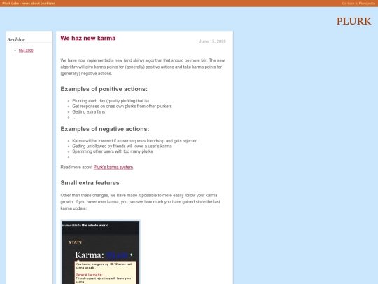 en/archive/blog/2008/6/we-haz-new-karma screenshot
