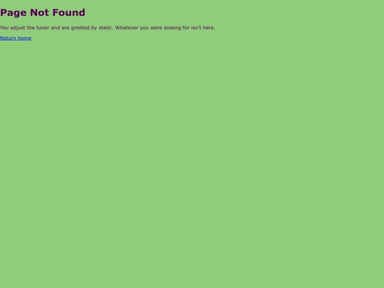 not_found screenshot