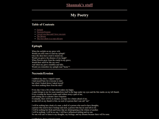 poetry screenshot