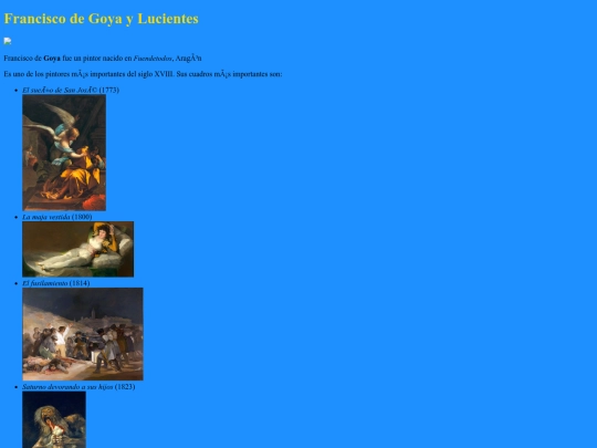 Goya screenshot