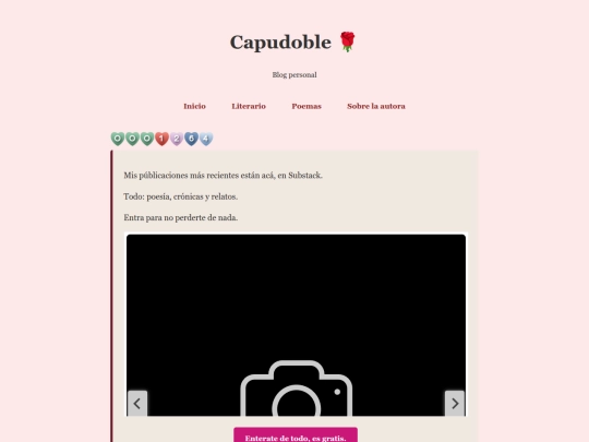 blog screenshot
