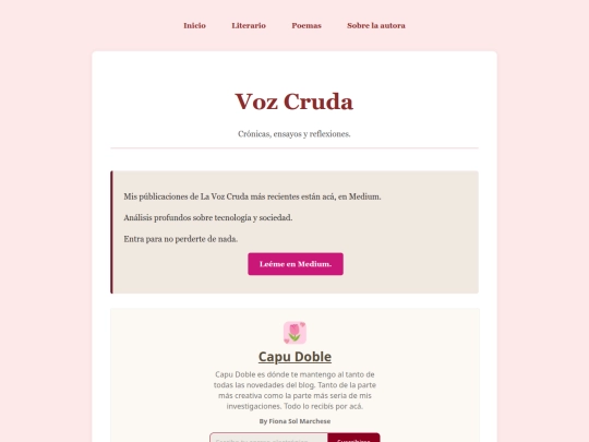 voz-cruda screenshot