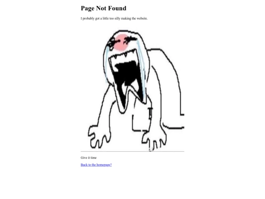 not_found screenshot