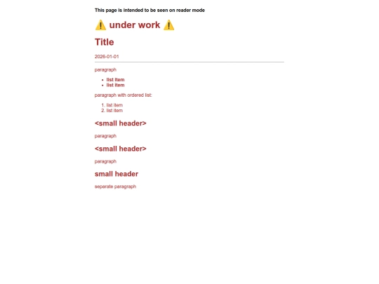 blog/template screenshot