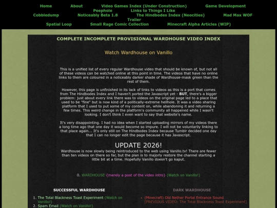 videos screenshot