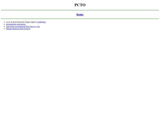 pcto/pcto_index screenshot