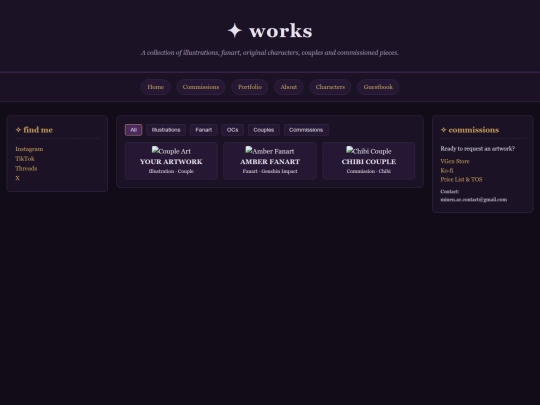 Test/portfolio screenshot