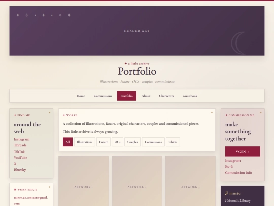 portfolio screenshot