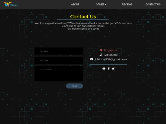 contact screenshot