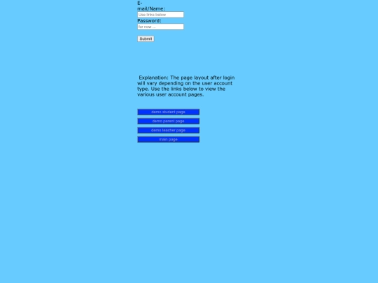 login screenshot