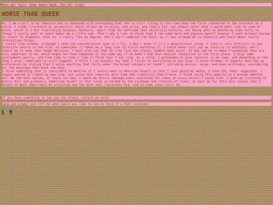 webmaster screenshot