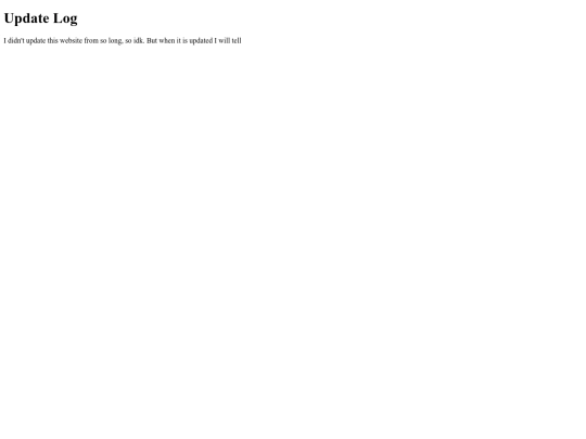 updates screenshot
