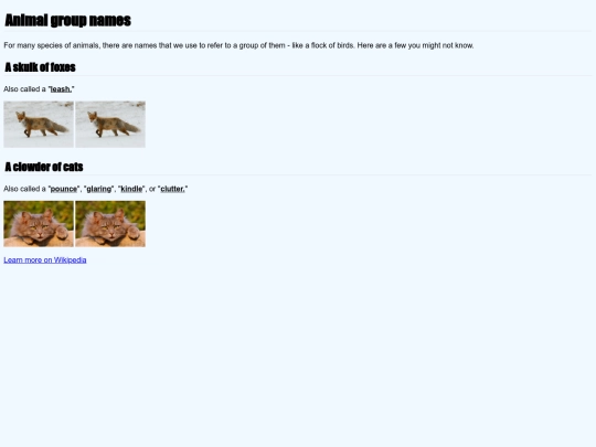 Khan academy/animalesagrupados screenshot