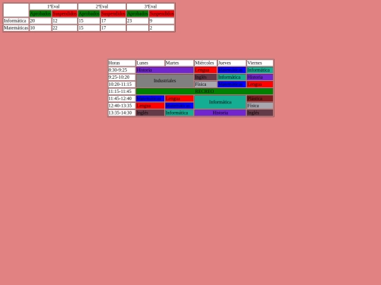 tablas screenshot