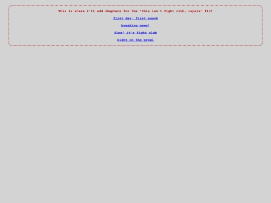 fightclubMAIN screenshot