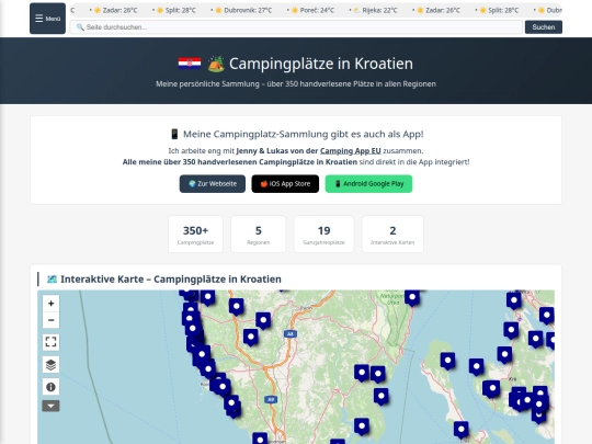 campingplaetze screenshot