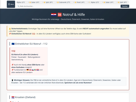 notruf screenshot