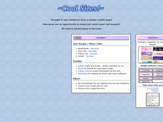coolsites screenshot