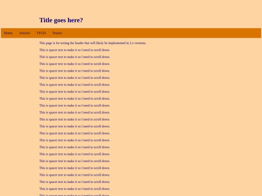 testers/header-test screenshot