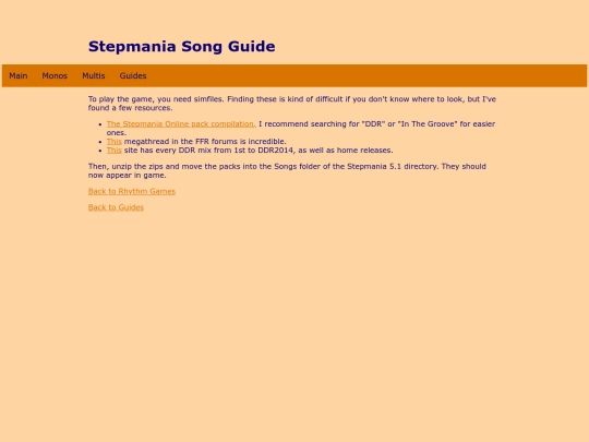 tfgd/guides/stepmania-song-guide screenshot