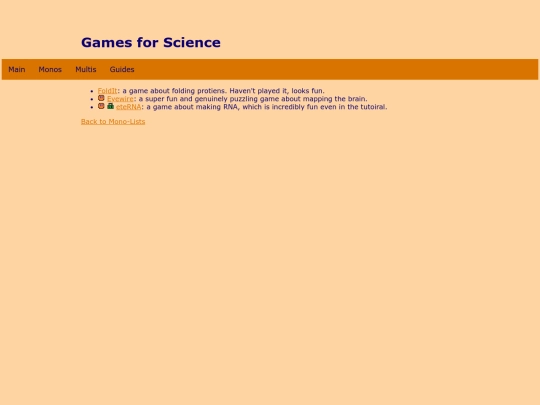 tfgd/mono-lists/games-for-science screenshot