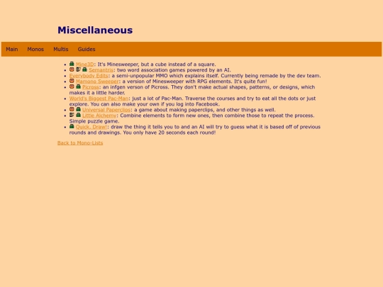 tfgd/mono-lists/miscellaneous screenshot