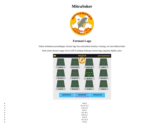laman-khusus/formasi-laga-dream-league-soccer screenshot
