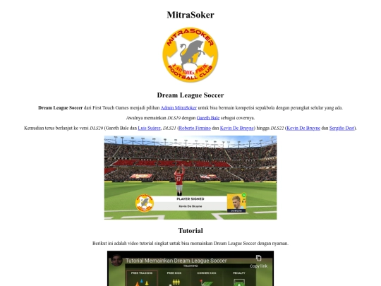 laman-khusus/perihal-dream-league-soccer screenshot
