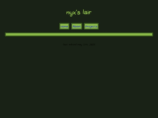 projects screenshot