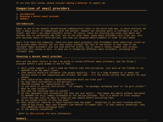email screenshot