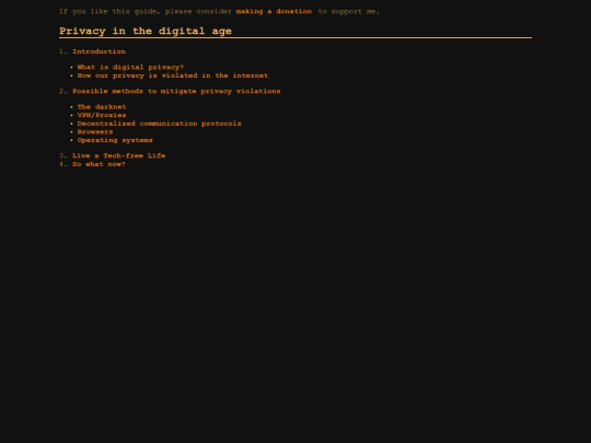privacy screenshot