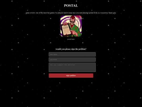 postal screenshot