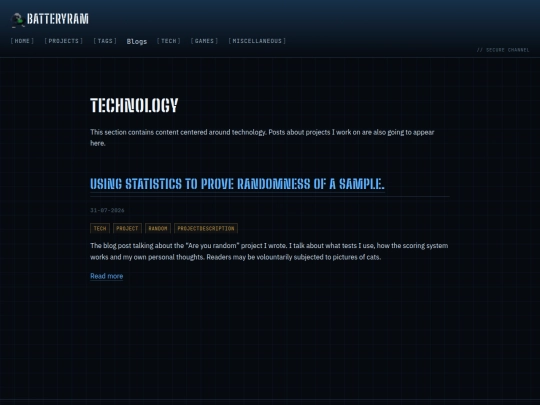 tech/page/1 screenshot