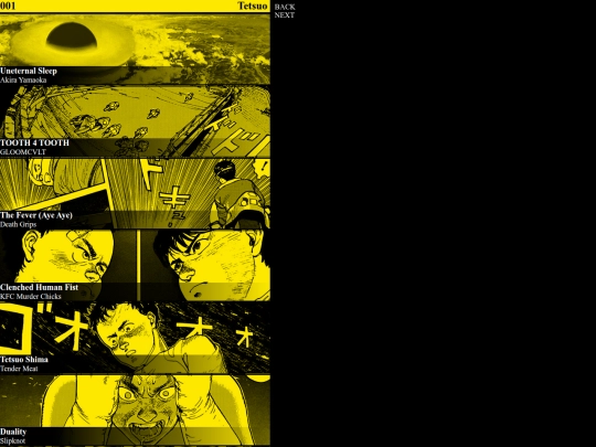 fanpages/playlists/vol1 screenshot