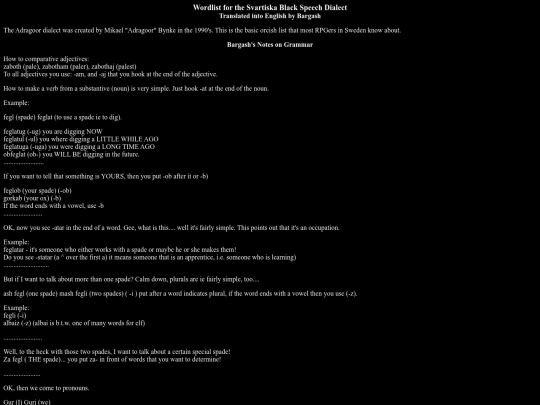 blackspeech/svwordlist screenshot