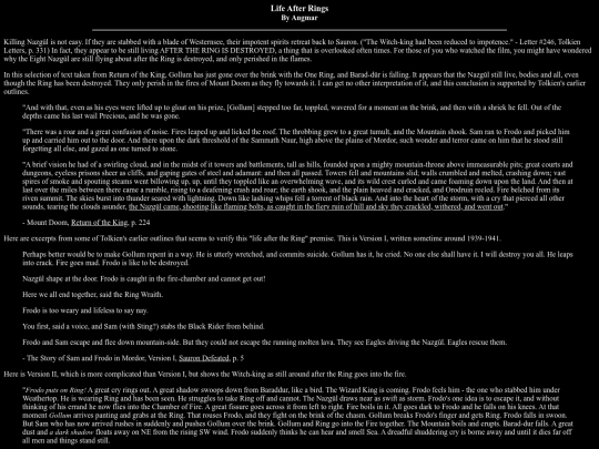 nazgul/lifeafterrings screenshot