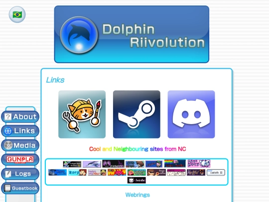 links screenshot