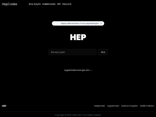 hepcodes screenshot