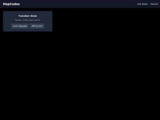 hepcodes/api screenshot