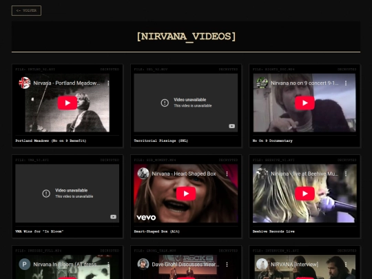 nirvanavideos screenshot