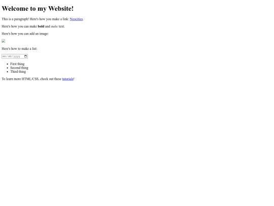 test screenshot